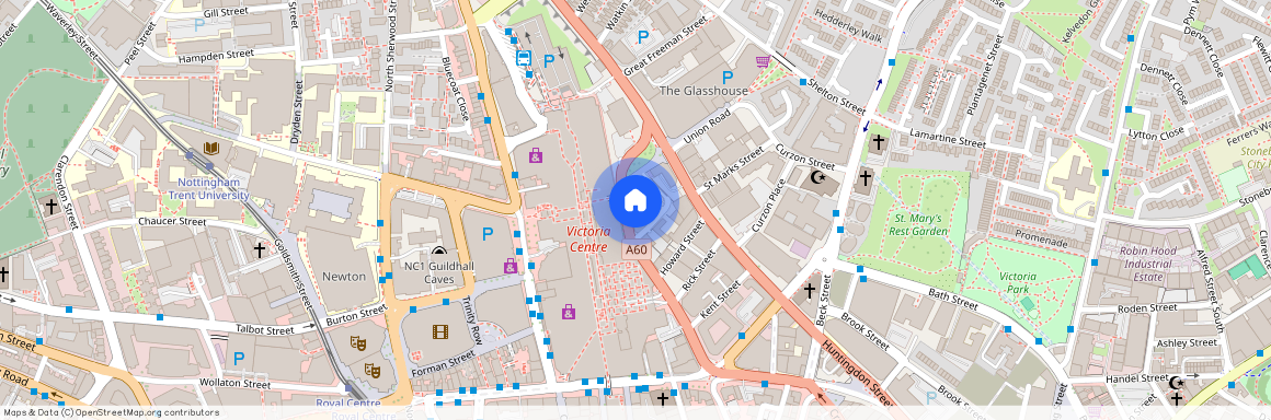 Glasshouse Street, Nottingham NG1