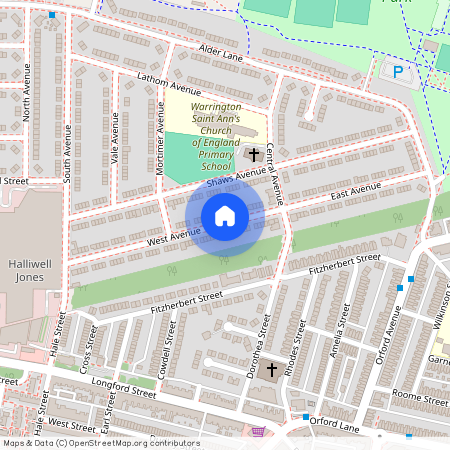 West Ave, Orford, Warrington WA2 8BE