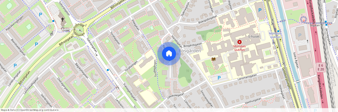 Pomonogatan, Mölndal