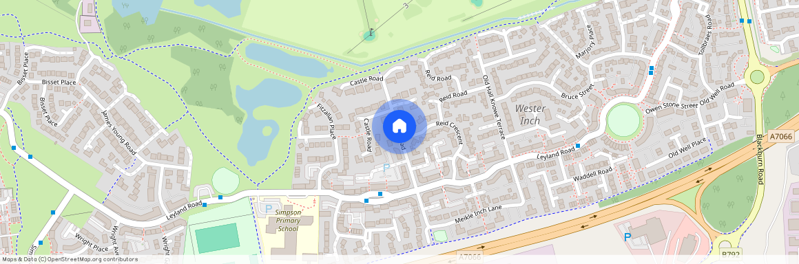 Castle Road, Wester Inch Village