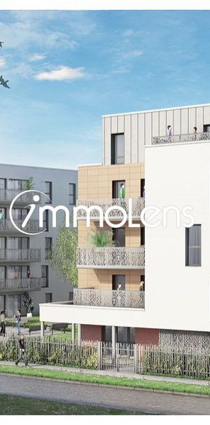 T3 2 chambres avec balcon et place de stationnement - Photo 1