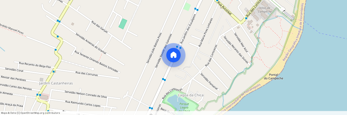 Rua Jardim dos Eucaliptos, Campeche, Florianópolis