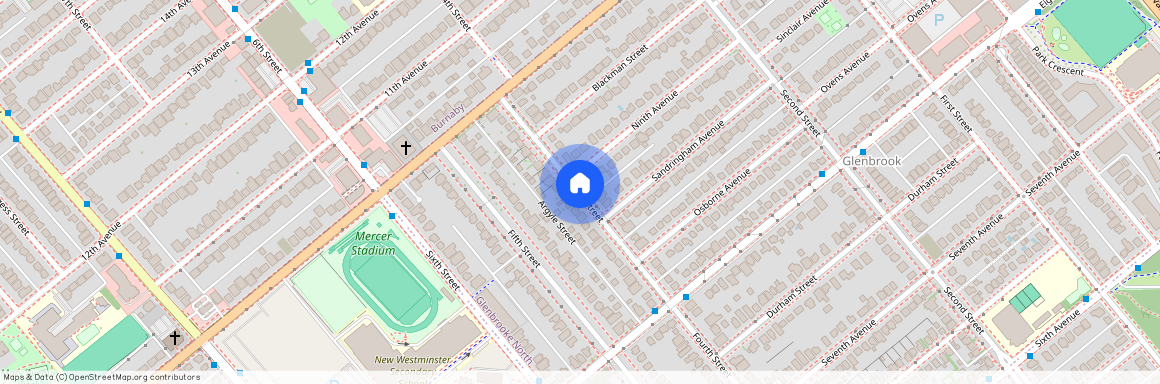 google map, New Westminster, New Westminster, Metro Vancouver, V3L 2W6