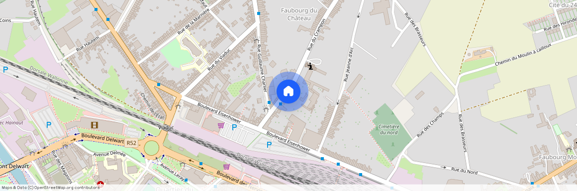 RUE DU CRAMPON 25 TOURNAI, 7500