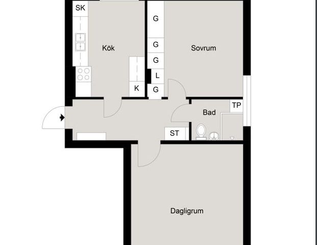 Idrottsgatan 15 B - Foto 1