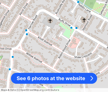 Robins Row, Hucknall, Nottinghamshire, NG15 - Photo 1