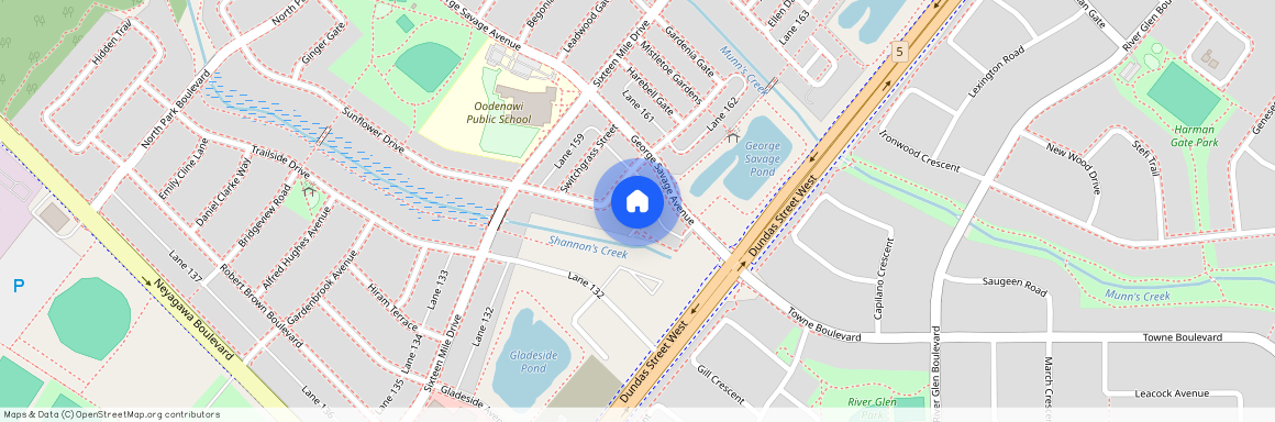 3021 Rivertrail Common, Oakville