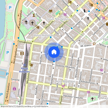 Δημ. Υψηλάντου 33, Πάτρα 262 22, Ελλάδα (26222)