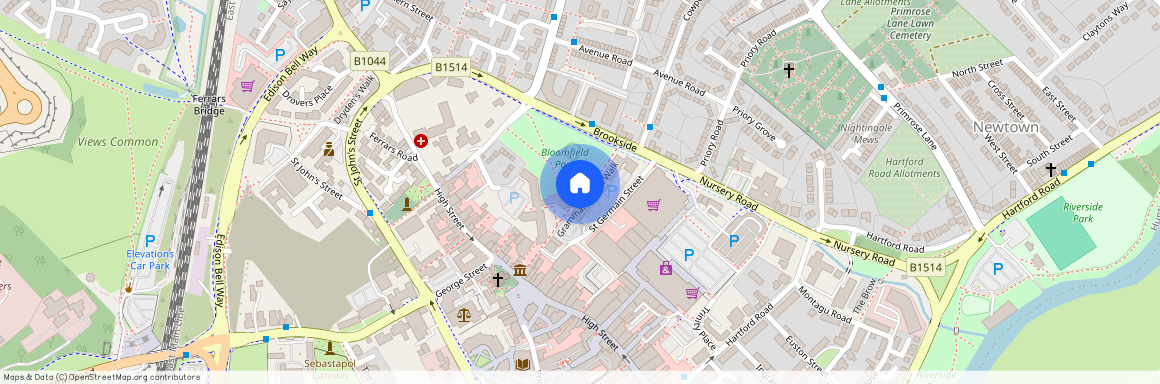 Grammar School Walk, Huntingdon, Cambridgeshire, PE29