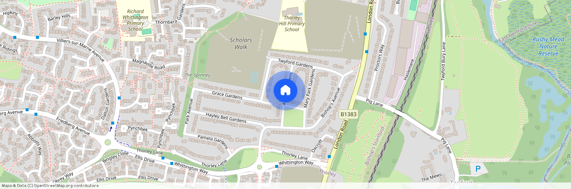 Audrey Gardens, Bishop's Stortford, CM23