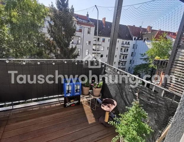 TAUSCHWOHNUNG Altbauwohnung 2 Zimmer mit großen Balkon - Foto 1