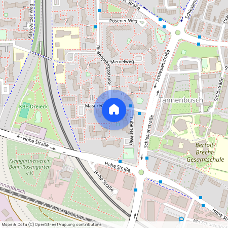 Riesengebirgsstr. 10, 53119 Bonn OT Tannenbusch