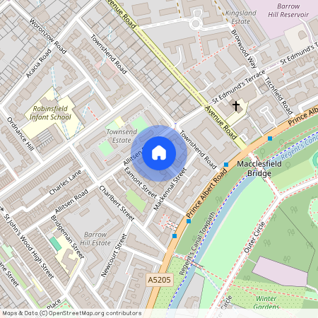 Shannon Pl, St John's Wood, London NW8 7DN, UK