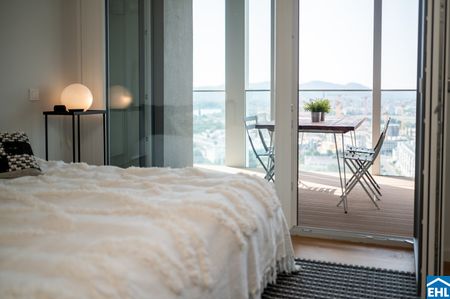 Erstbezug – TOWER HOMES mit Rooftop Pool & Sauna bei U1 Kagran - Foto 4