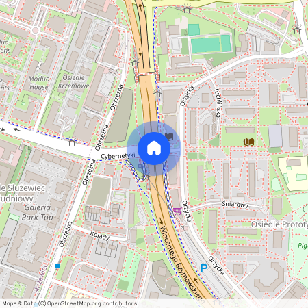 ul. Cybernetyki, Służew, Mokotów, Warszawa, mazowieckie