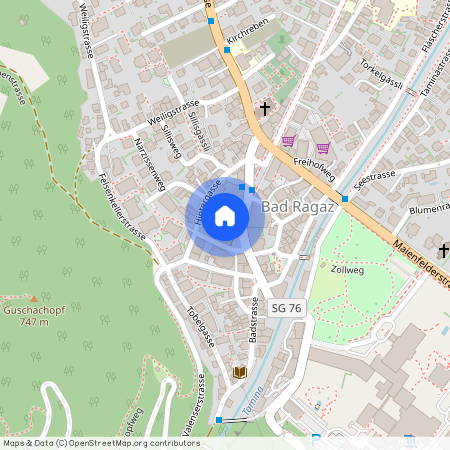 7310, Bad Ragaz, Am Platz, 6