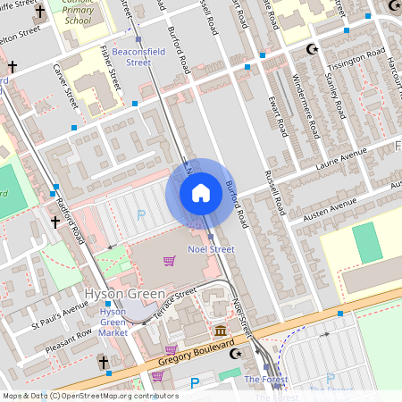 High Point, Noel Street, Nottingham, Nottinghamshire, NG7