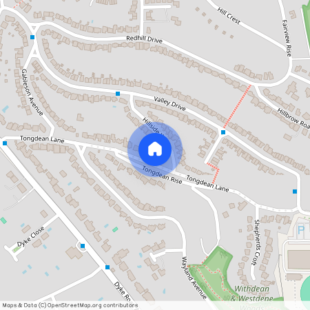 Tongdean Lane, Withdean BN1