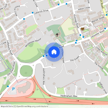 All Saints Court, Mickleover, Derby