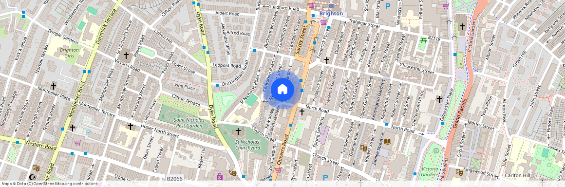 North Gardens, East Sussex BN1