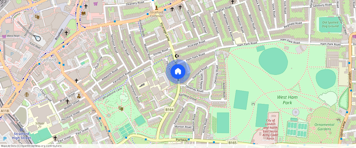 Vicarage Lane, Stratford, London, E15