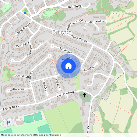 Lon y Fro, Pentyrch CF15 9TE