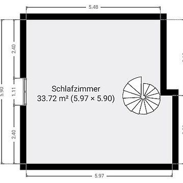 Coole 2 Zimmer plus geräumige Schlafgalerie für Singles und Paare - Foto 1