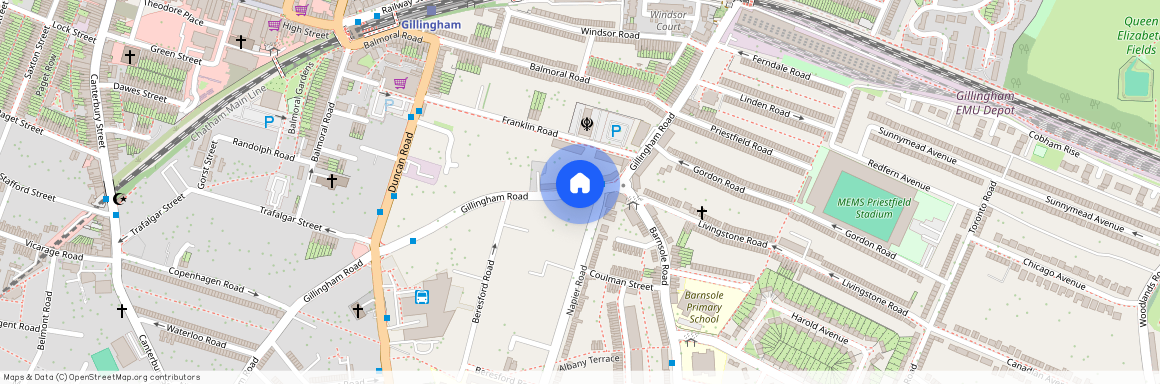 Gillingham Road, Gillingham, Kent, ME7