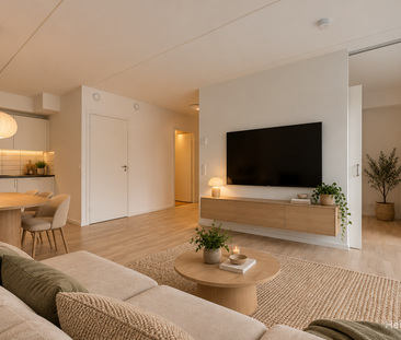 Moderne 2-værelses lejlighed til leje i Bellishuset i Risskov – med... - Photo 1