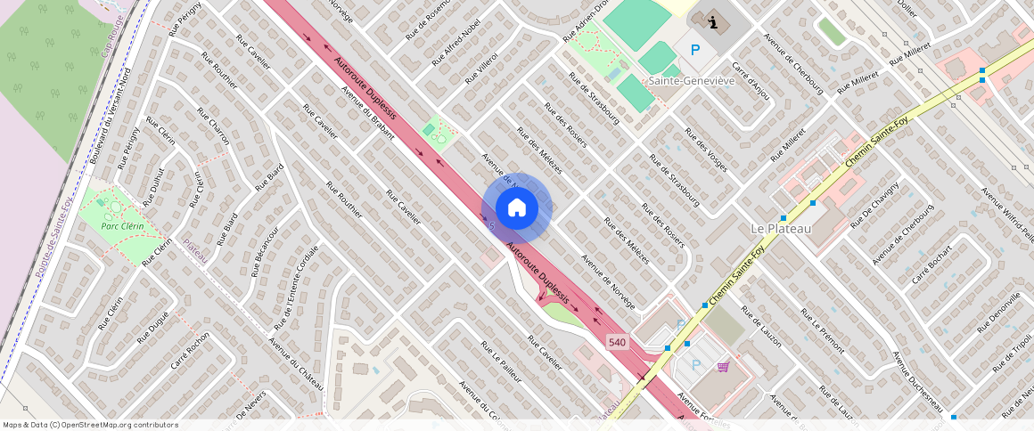 ** Avenue de Norvège, Québec, Québec, Capitale-Nationale, G1X 3C2