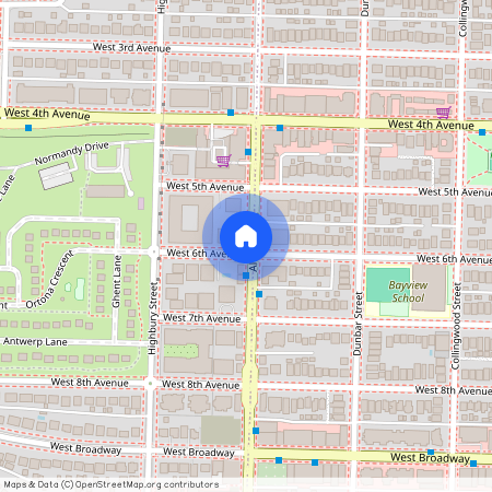 Rental 2175 Alma Street, BC, Vancouver