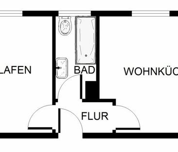 Komm nach Überruhr: Feines, kleines Appartement, komplett renoviert... - Photo 4