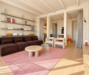 2 room luxury penthouse for rent in Valencia, Spain - Photo 4