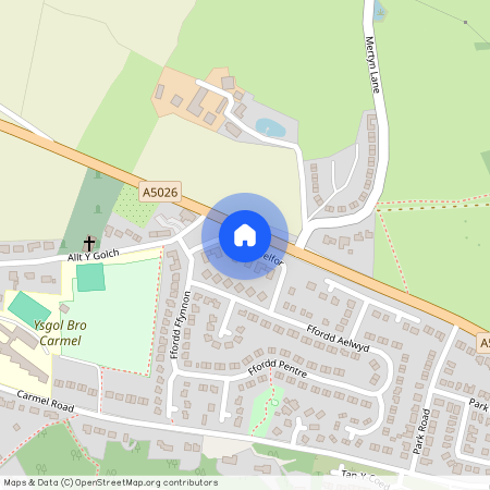 Ffordd Gwelfor, Carmel