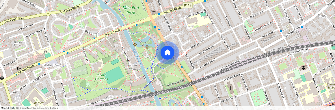 Grove Road, E3, Mile End, London, E3