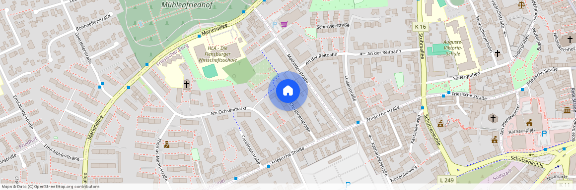 Christinenstraße 18, 24937 Flensburg