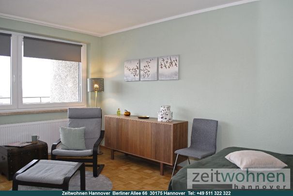 Laatzen, schöne Möblierung, 1 Zimmer Wohnung mit Balkon, 15 Min. zum Hbf. - Photo 1