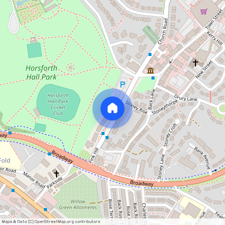 Fink Hill, Horsforth, Leeds, UK, LS18