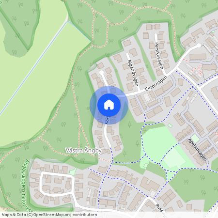 Körsbärsvägen, Knivsta