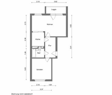 2-Raumwohnung in zentraler Lage - Photo 1
