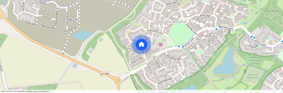 Woodfield Lane, Lower Cambourne, Cambourne, CB23