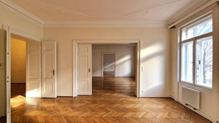 RARITÄT: 6-Zimmer Altbauwohnung in direkter U1-Nähe!! - Photo 2