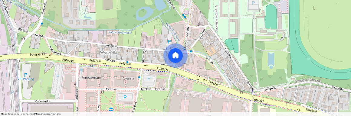 ul. Chodzonego, Wyczółki, Ursynów, Warszawa, mazowieckie