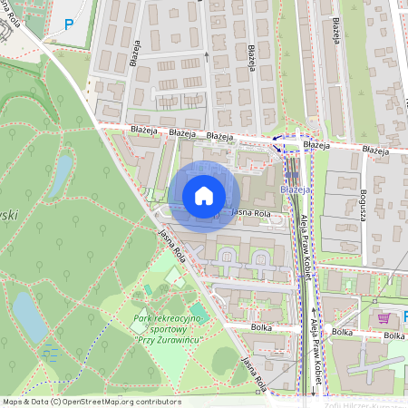 ul. Jasna Rola, Naramowice, Stare Miasto, Poznań, wielkopolskie