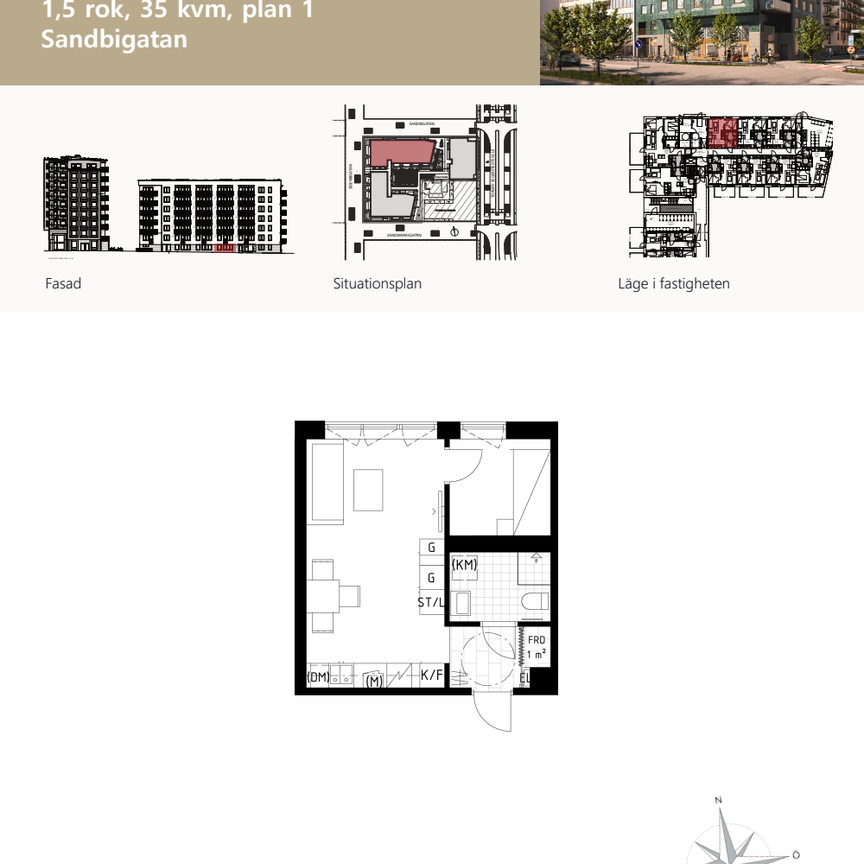 Sandbigatan 32, 75255, Uppsala - Foto 2