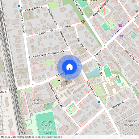 ul. 3 Maja, Karlikowo, Sopot, pomorskie