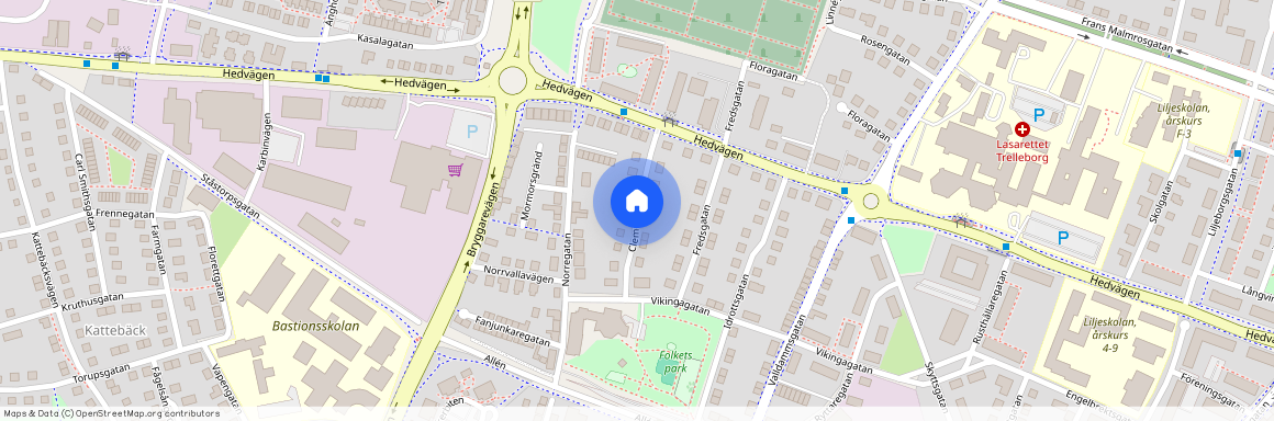 Clementsgatan, Trelleborg