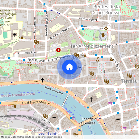 Rue Bouteille, Francja, Lyon