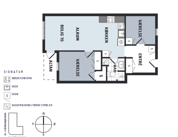 KirkegÃ¥rdsgade 6, 1. 6 - Foto 1