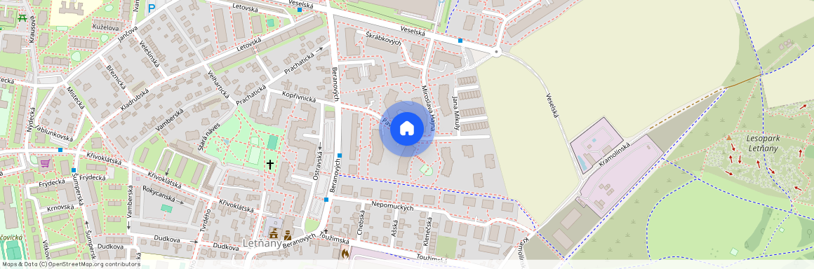 Pavla Beneše, Praha - Letňany